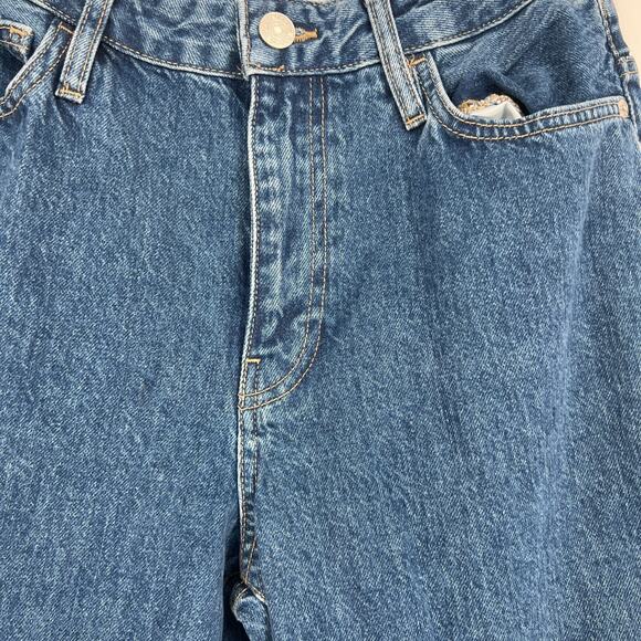 Frame Jeans Womens 27 High‎ Rise Wide Crop Pants Boho Blue - Picture 5 of 9